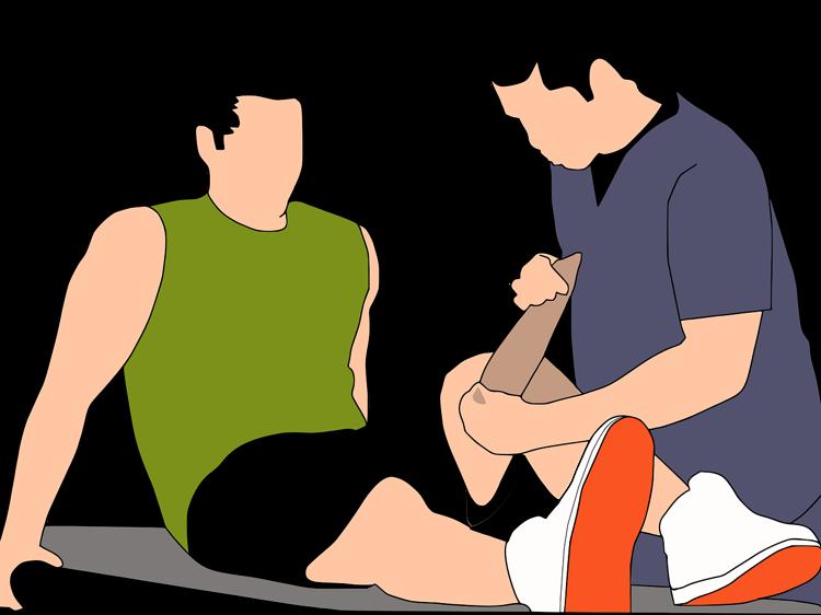 动冲击的精, 当足底不小, 摔倒